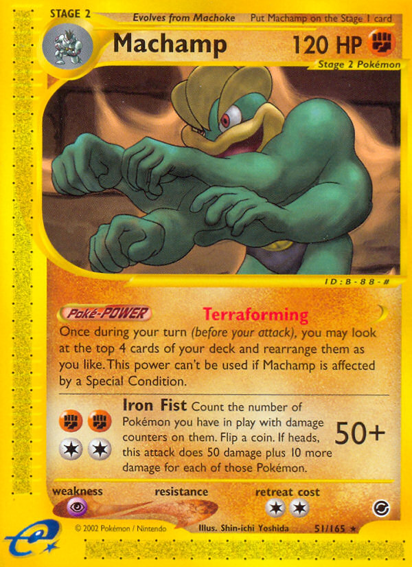 Machamp (51/165) [Expedition: Base Set] | Chromatic Games