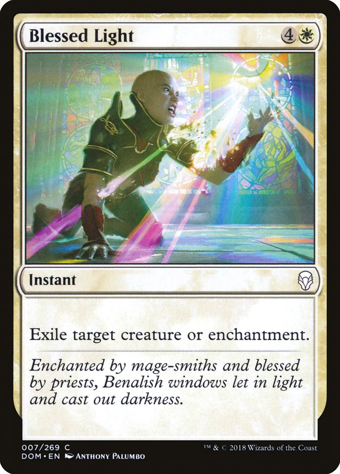 Blessed Light 7/269 (Dominaria)  | Chromatic Games