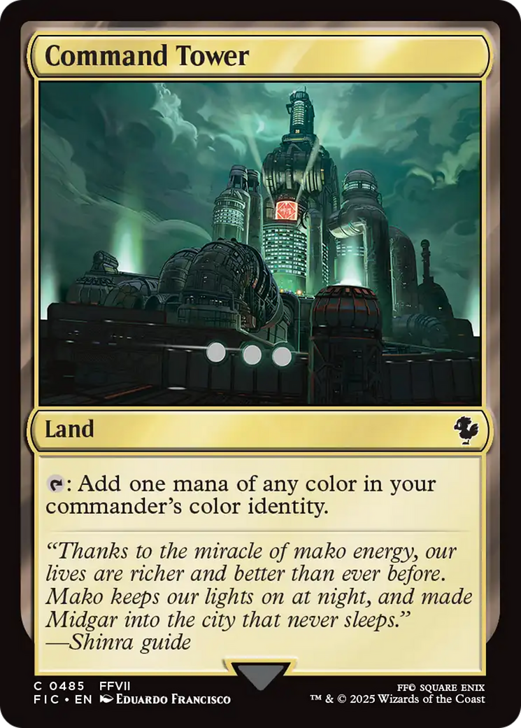 Command Tower (0485) [FINAL FANTASY Commander] | Chromatic Games