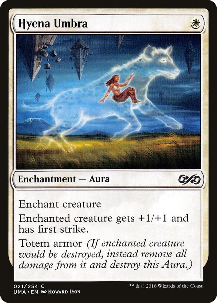 Hyena Umbra 21/254 (Ultimate Masters)  - Foil | Chromatic Games