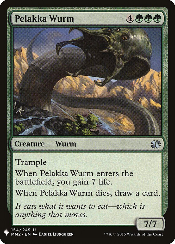 Pelakka Wurm [Mystery Booster] | Chromatic Games