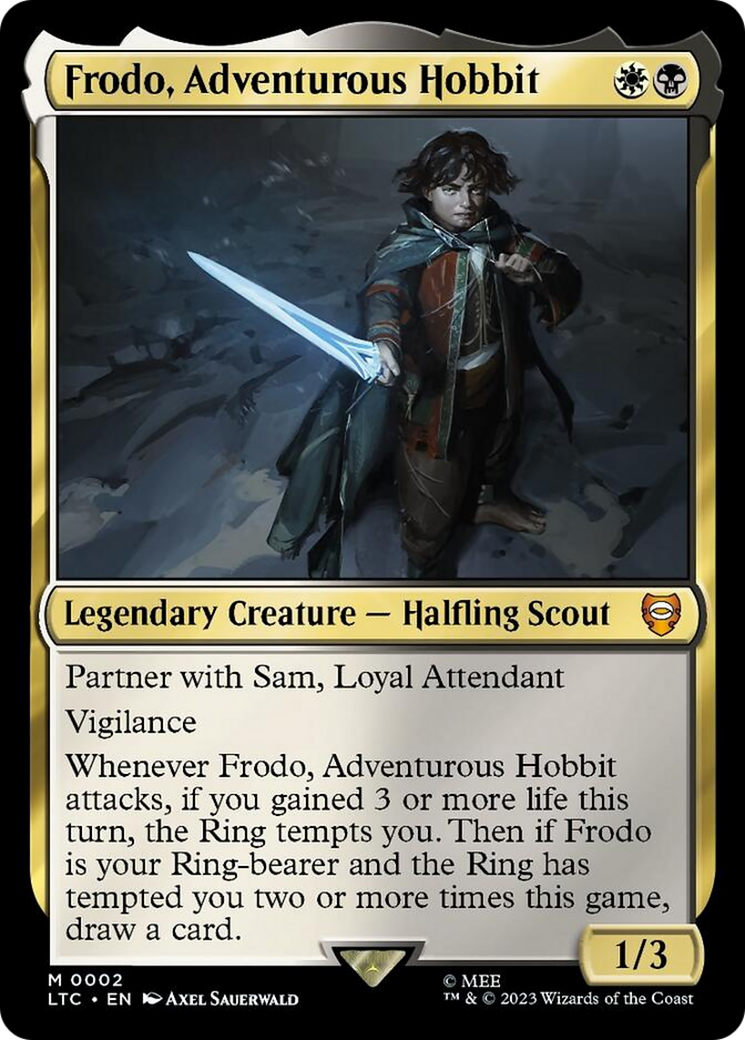 Frodo, Adventurous Hobbit [The Lord of the Rings: Tales of Middle-Earth Commander] | Chromatic Games