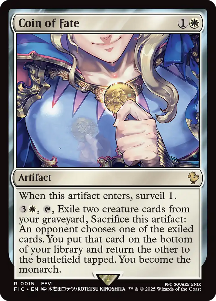 Coin of Fate [FINAL FANTASY Commander] | Chromatic Games