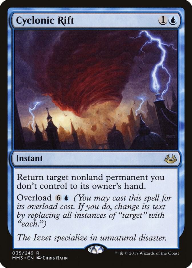 Cyclonic Rift 35/249 (Modern Masters 2017)  | Chromatic Games