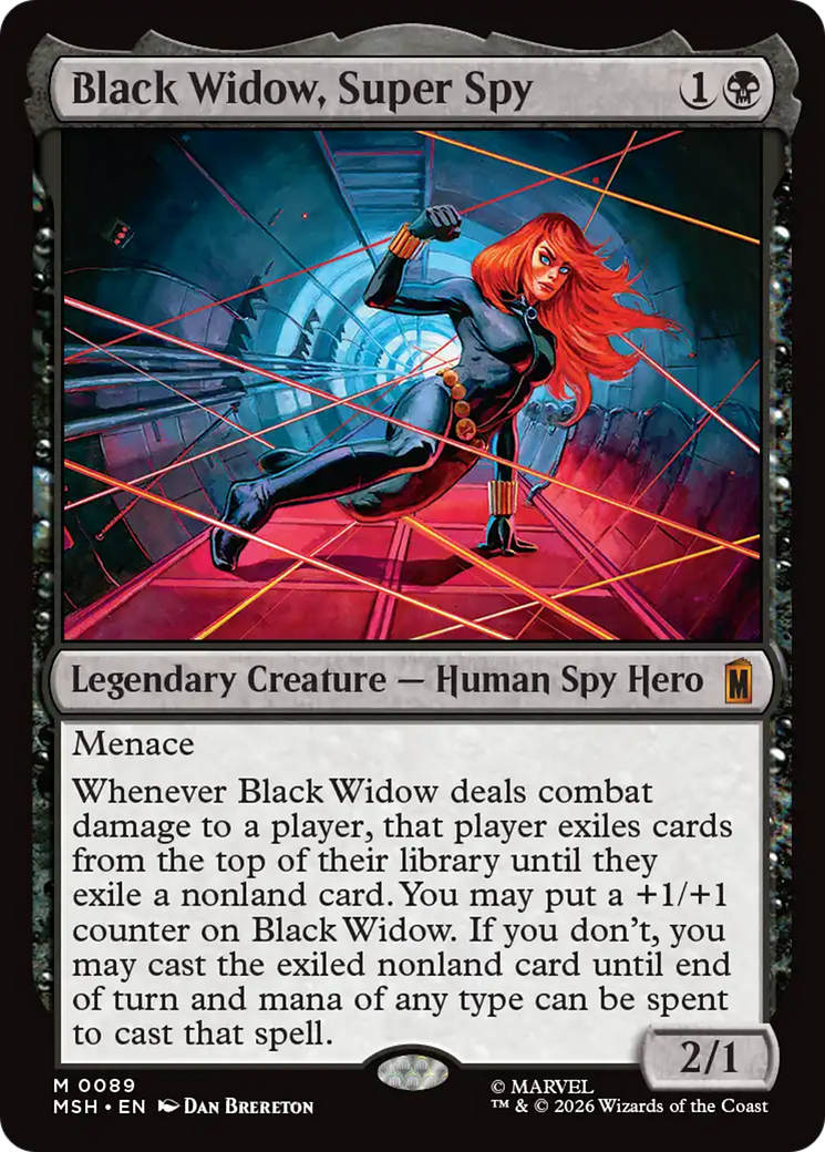 Black Widow, Super Spy [Marvel Super Heroes] | Chromatic Games
