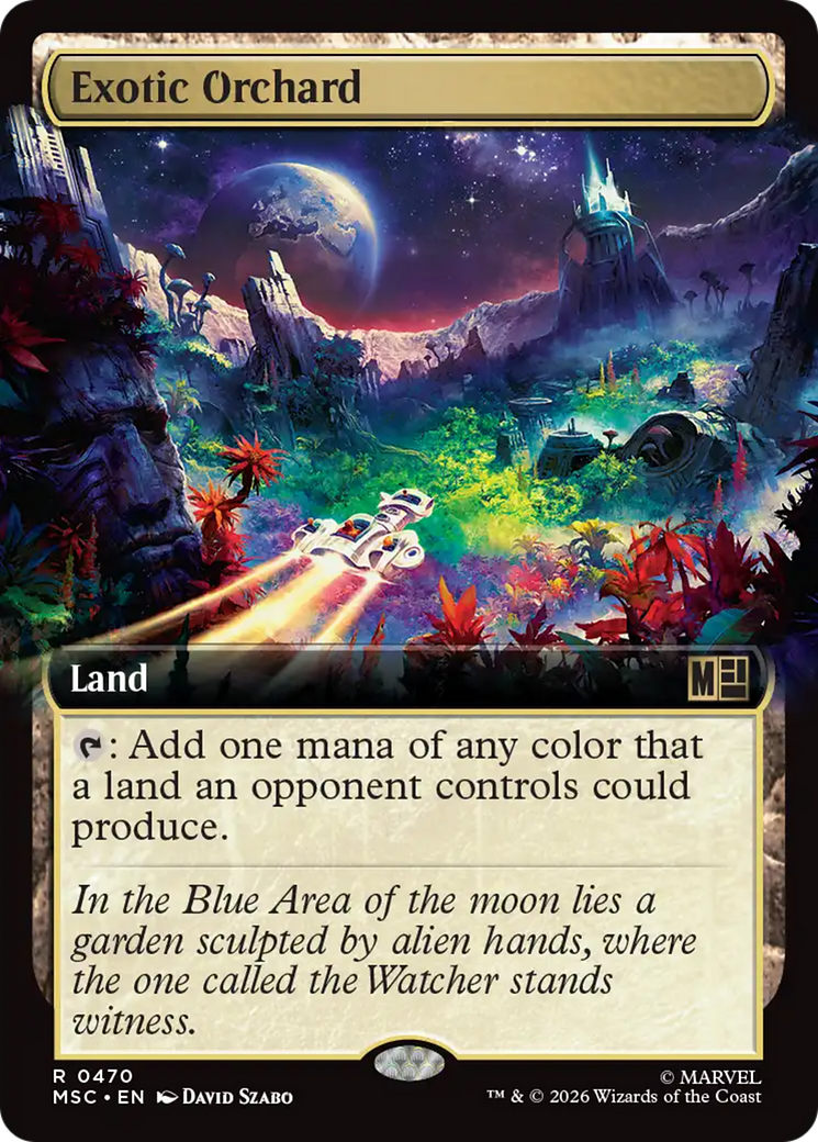 Exotic Orchard (Extended Art) [Marvel Super Heroes Commander] | Chromatic Games