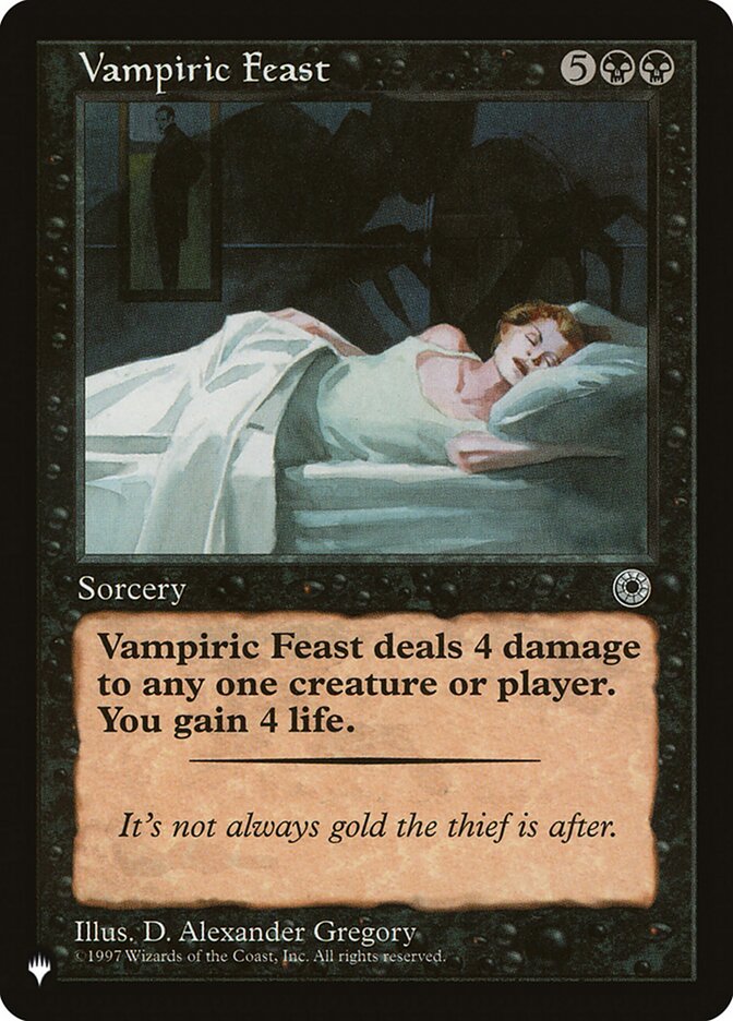 Vampiric Feast [The List] | Chromatic Games