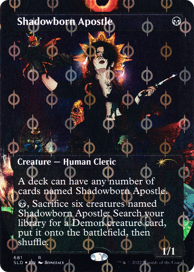 Shadowborn Apostle (681) (Step-and-Compleat Foil) [Secret Lair Drop Promos] | Chromatic Games