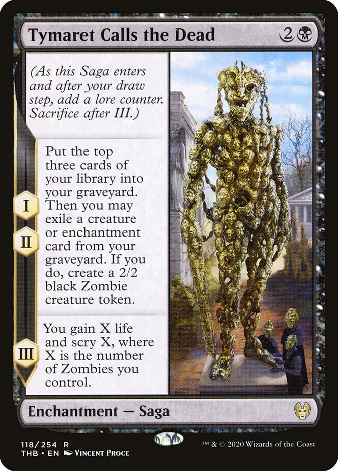 Tymaret Calls the Dead 118/254 (Theros Beyond Death)  | Chromatic Games