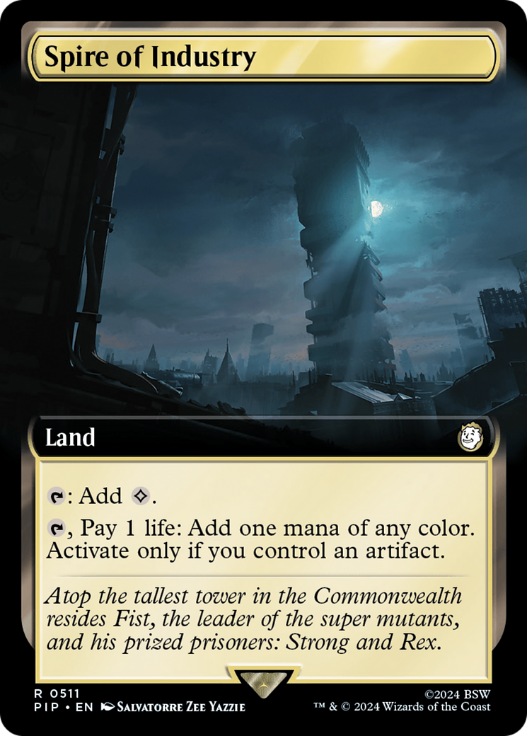 Spire of Industry (Extended Art) [Fallout] | Chromatic Games