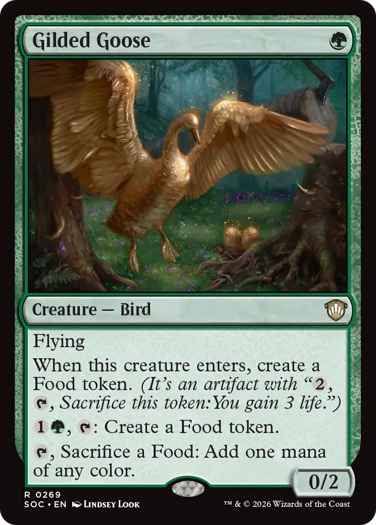 Gilded Goose [Secrets of Strixhaven Commander] | Chromatic Games