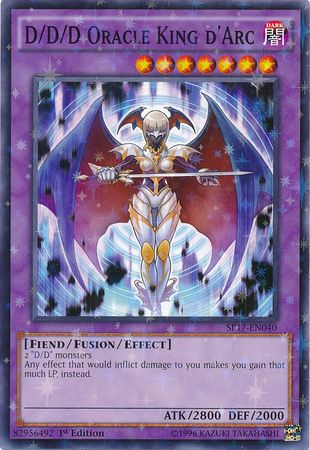 D/D/D Oracle King d'Arc [SP17-EN040] Starfoil Rare | Chromatic Games