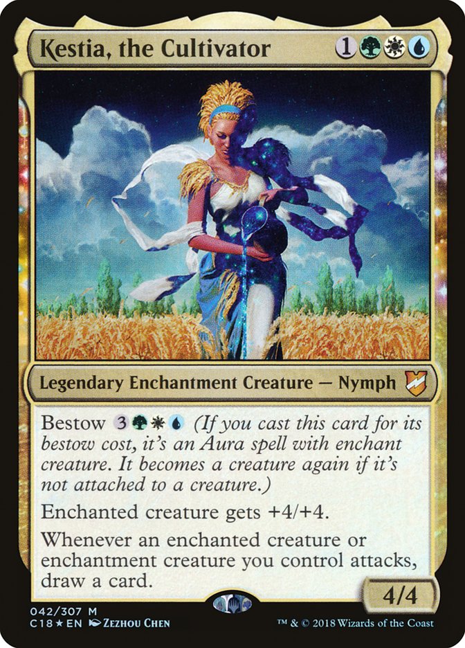 Kestia, the Cultivator 42 (Commander 2018)  - Foil | Chromatic Games