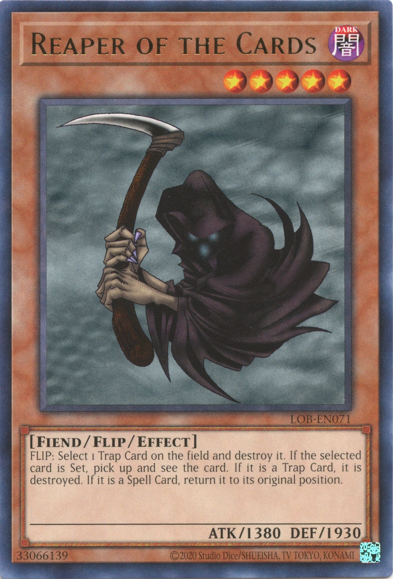 Reaper of the Cards (25th Anniversary) [LOB-EN071] Rare | Chromatic Games