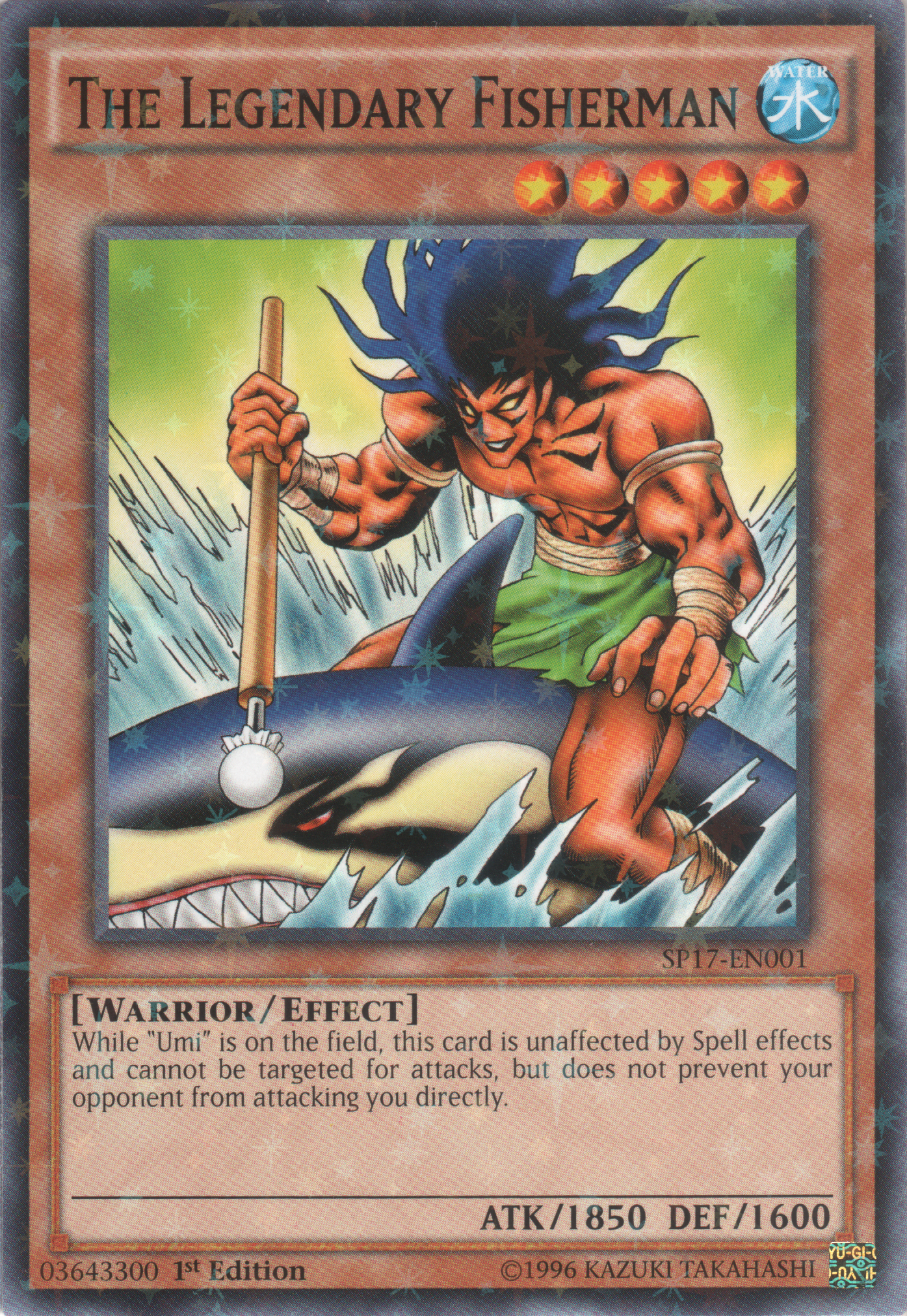 The Legendary Fisherman [SP17-EN001] Starfoil Rare | Chromatic Games