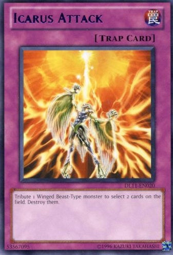 Icarus Attack (Purple) [DL11-EN020] Rare | Chromatic Games