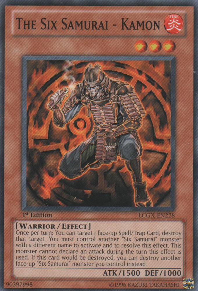 The Six Samurai - Kamon [LCGX-EN228] Common | Chromatic Games