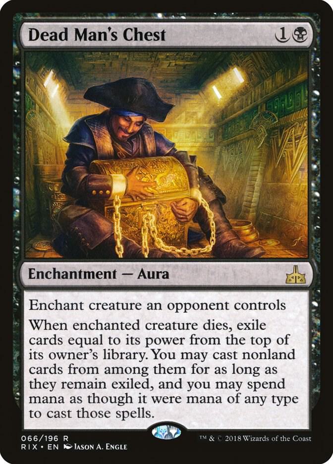 Dead Man's Chest 66/196 (Rivals of Ixalan)  | Chromatic Games