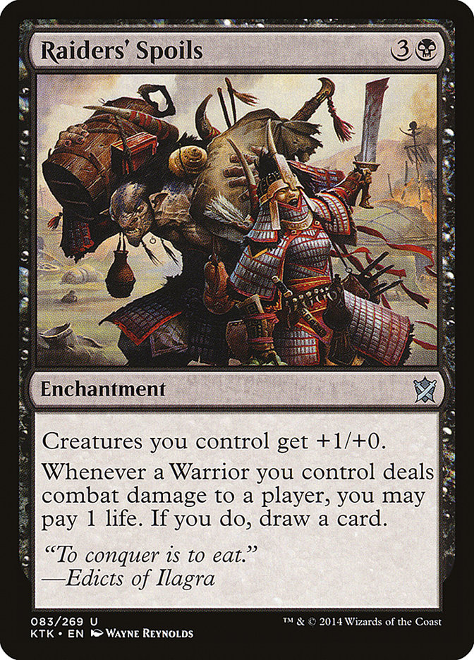 Raiders' Spoils 83/269 (Khans of Tarkir)  | Chromatic Games