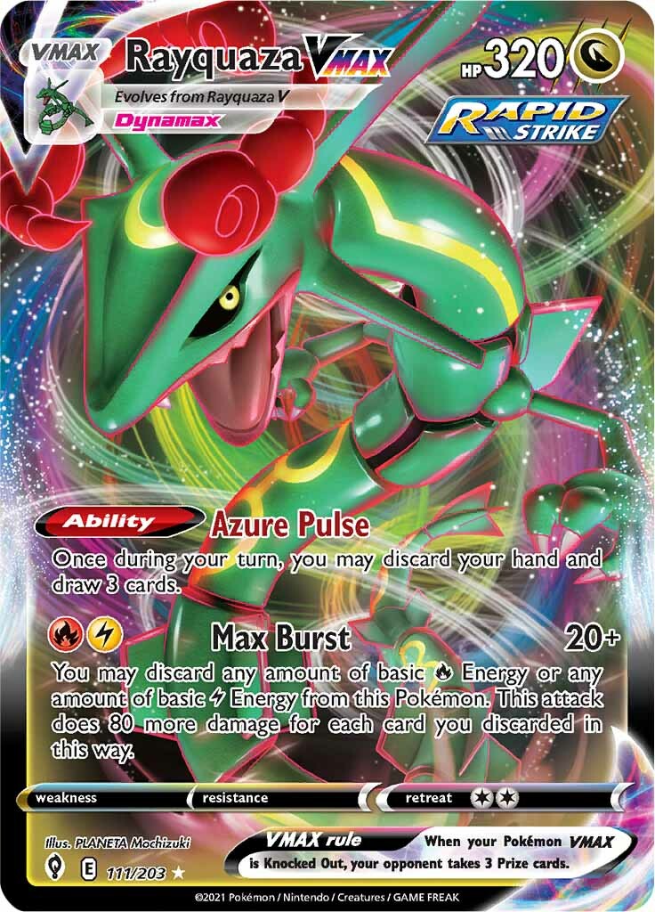 Rayquaza VMAX (111/203) [Sword & Shield: Evolving Skies] | Chromatic Games