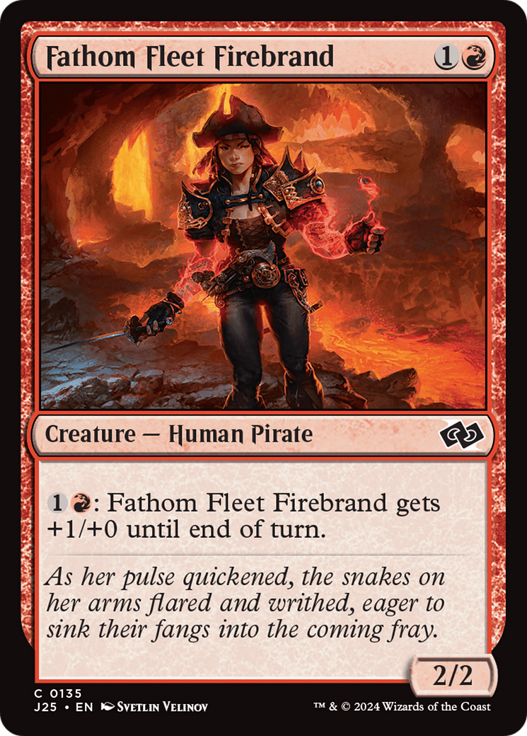 Fathom Fleet Firebrand [Foundations Jumpstart] | Chromatic Games