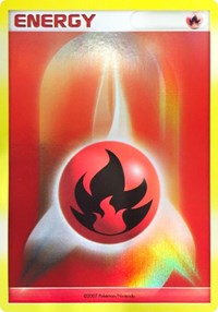 Fire Energy (2007 2008 League Promo) [League & Championship Cards] | Chromatic Games