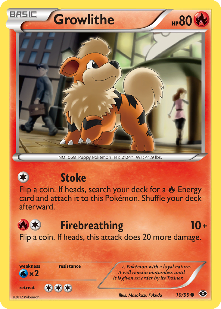 Growlithe (10/99) [Black & White: Next Destinies] | Chromatic Games