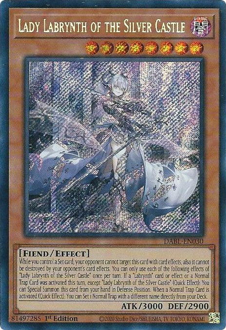 Lady Labrynth of the Silver Castle [DABL-EN030] Secret Rare | Chromatic Games
