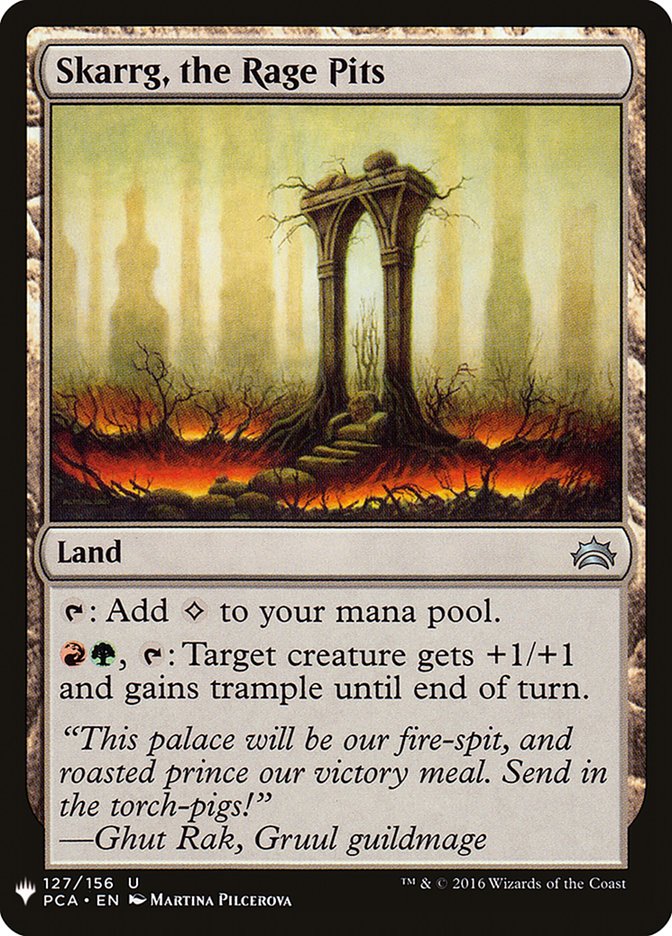 Skarrg, the Rage Pits [Mystery Booster] | Chromatic Games