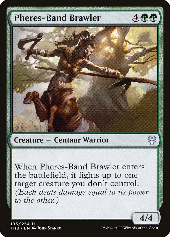 Pheres-Band Brawler 193/254 (Theros Beyond Death)  | Chromatic Games