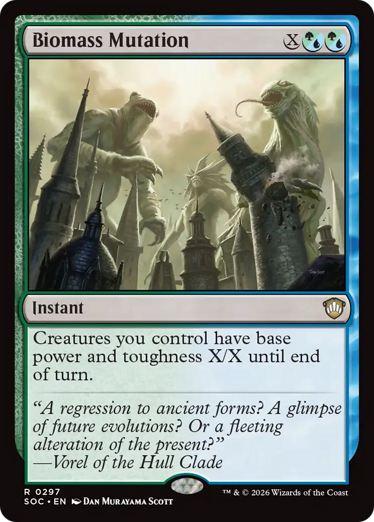 Biomass Mutation [Secrets of Strixhaven Commander] | Chromatic Games