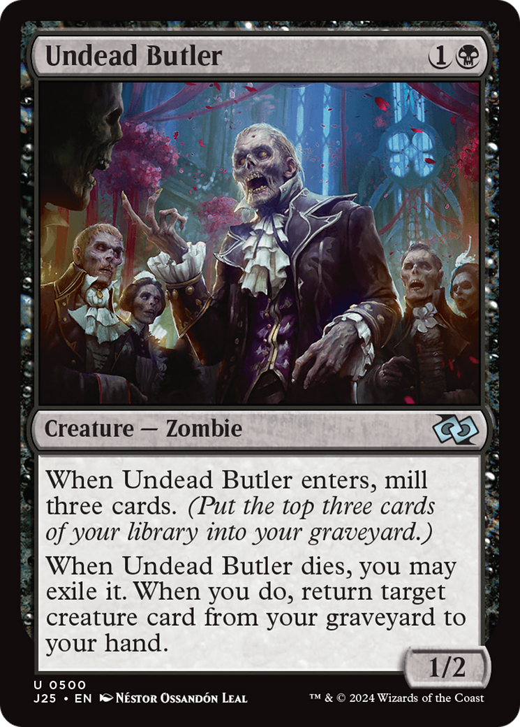 Undead Butler [Foundations Jumpstart] | Chromatic Games