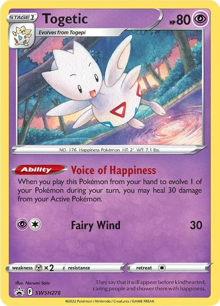 Togetic (SWSH276) [Sword & Shield: Black Star Promos] | Chromatic Games