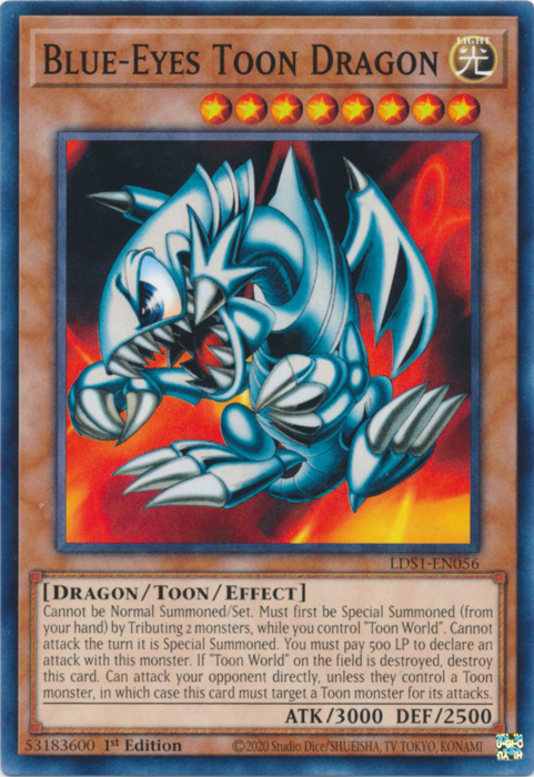 Blue-Eyes Toon Dragon [LDS1-EN056] Common | Chromatic Games