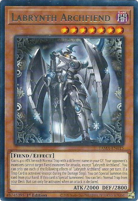 Labrynth Archfiend [TAMA-EN015] Rare | Chromatic Games