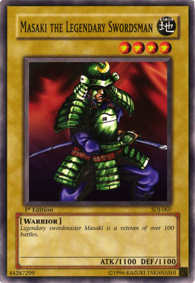 Masaki the Legendary Swordsman [SDJ-007] Common | Chromatic Games