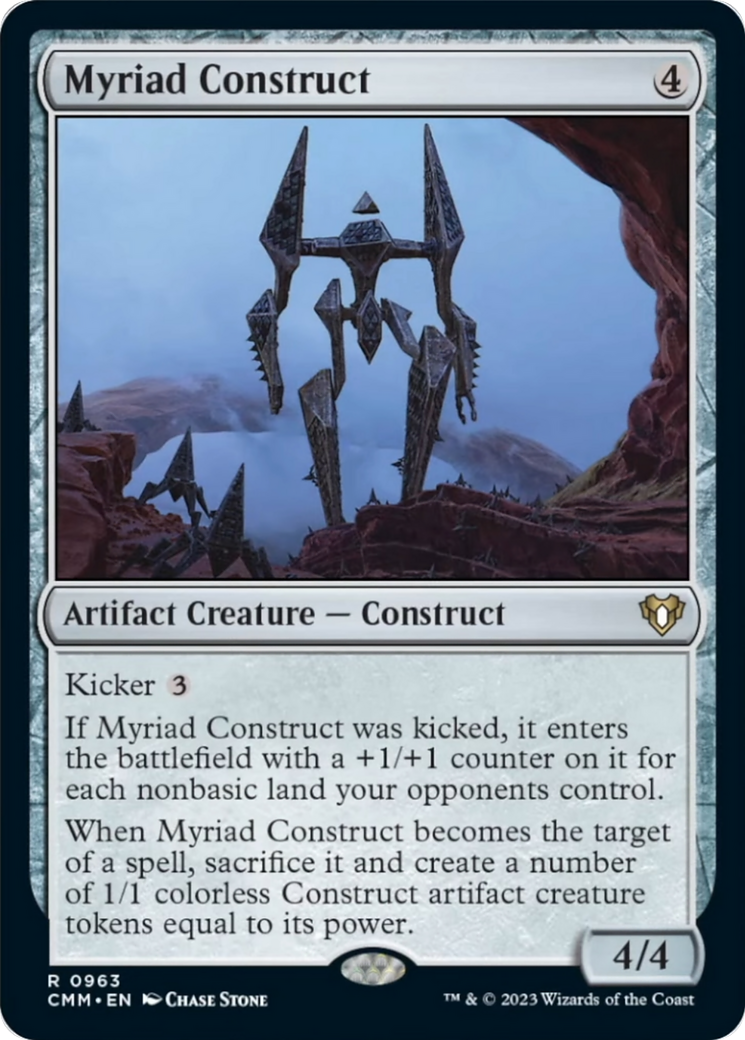 Myriad Construct [Commander Masters] | Chromatic Games