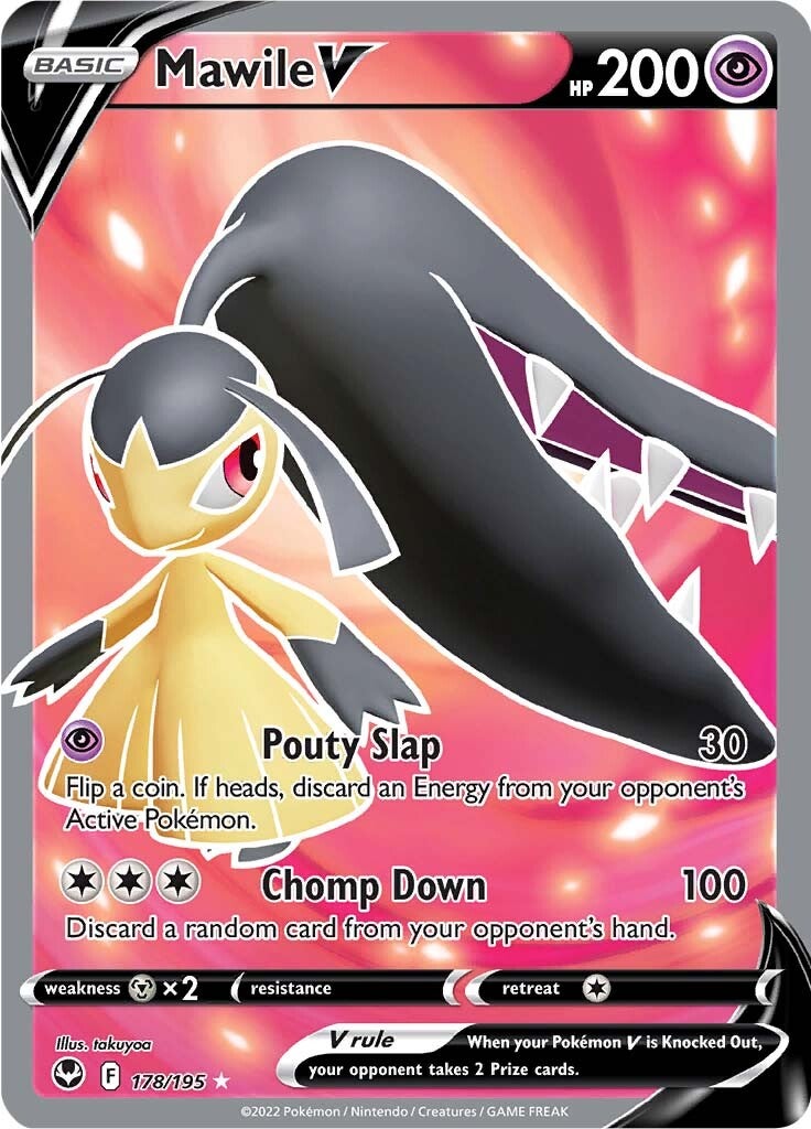 Mawile V (178/195) [Sword & Shield: Silver Tempest] | Chromatic Games