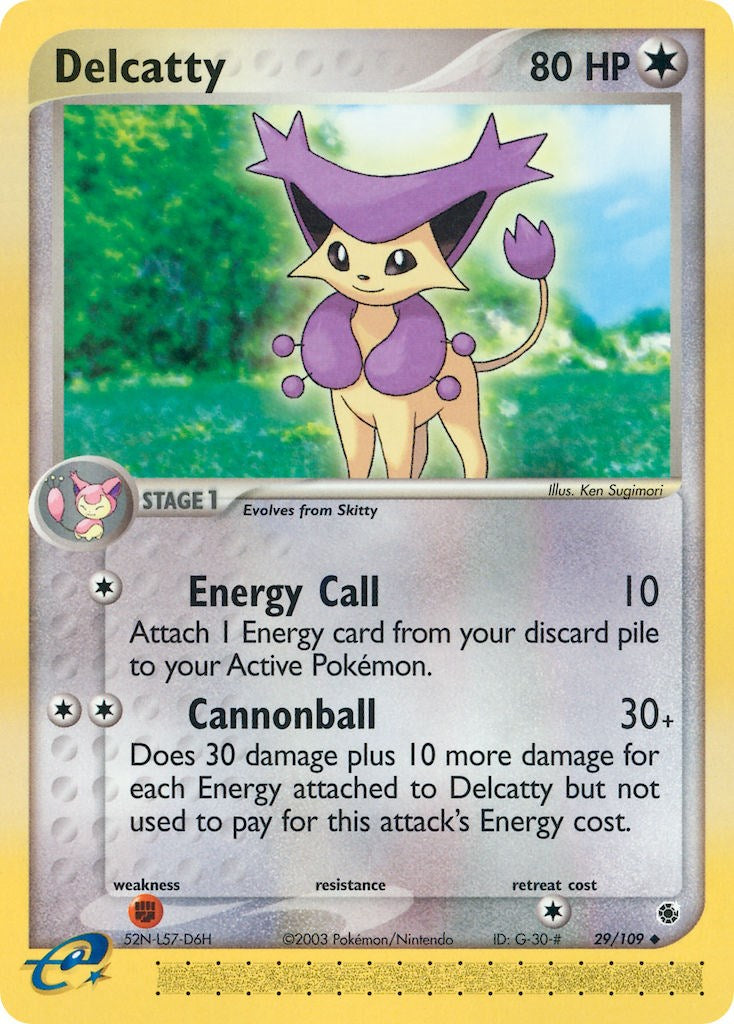 Delcatty (29/109) [EX: Ruby & Sapphire] | Chromatic Games