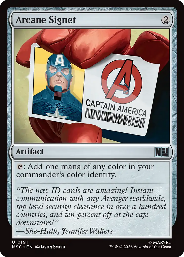 Arcane Signet [Marvel Super Heroes Commander] | Chromatic Games
