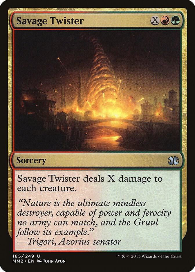Savage Twister 185/249 (Modern Masters 2015)  | Chromatic Games