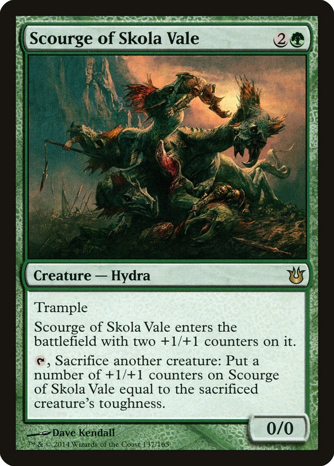 Scourge of Skola Vale 137/165 (Born of the Gods)  | Chromatic Games