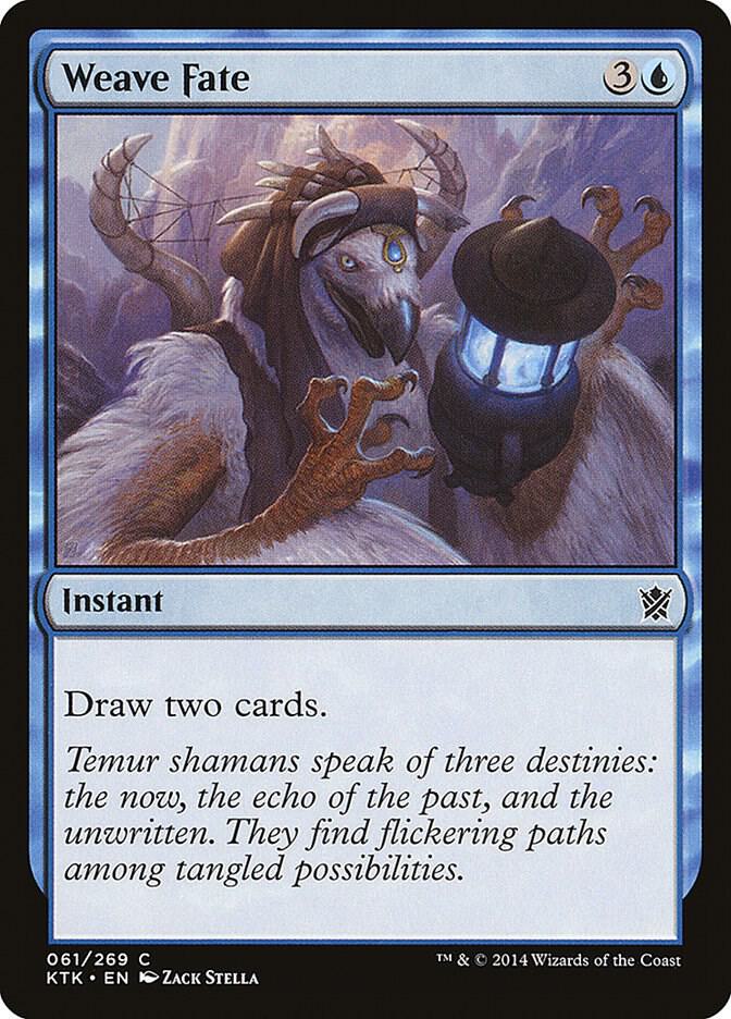 Weave Fate 61/269 (Khans of Tarkir)  | Chromatic Games