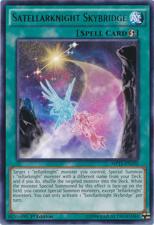 Satellarknight Skybridge [MP15-EN102] Rare | Chromatic Games