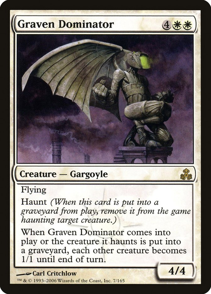 Graven Dominator 7/165 (Guildpact)  | Chromatic Games