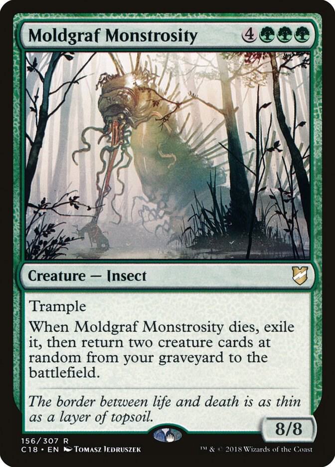 Moldgraf Monstrosity 156/307 (Commander 2018)  | Chromatic Games