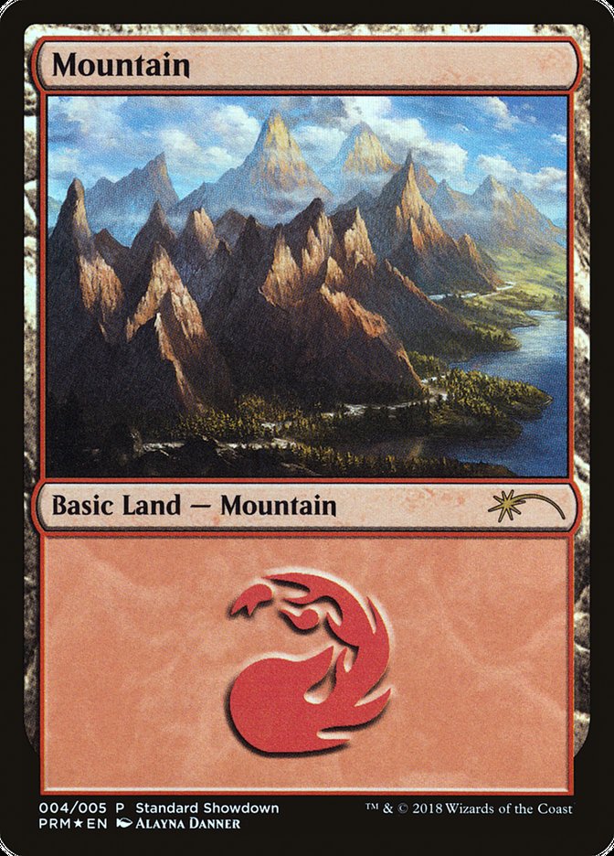 Mountain (Alayna Danner) [Standard Showdown Promos] | Chromatic Games