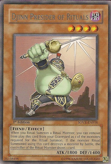 Djinn Presider of Rituals [SOVR-EN038] Rare | Chromatic Games