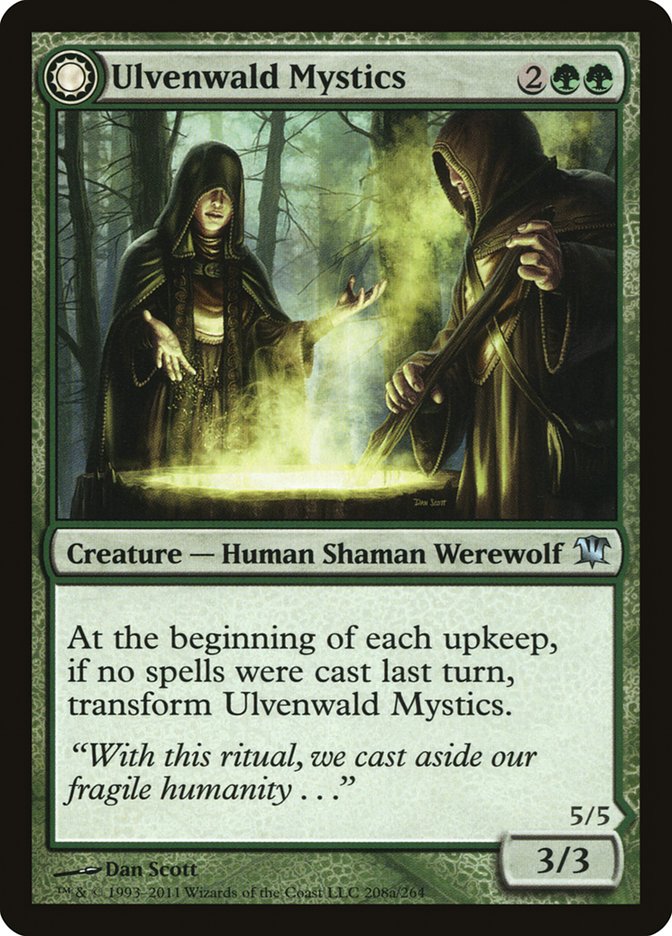 Ulvenwald Mystics // Ulvenwald Primordials 208/264 (Innistrad)  | Chromatic Games