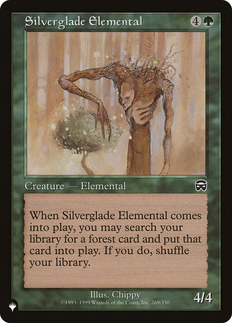 Silverglade Elemental [The List Reprints] | Chromatic Games